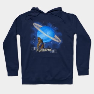 African American Woman and Neptune Hoodie